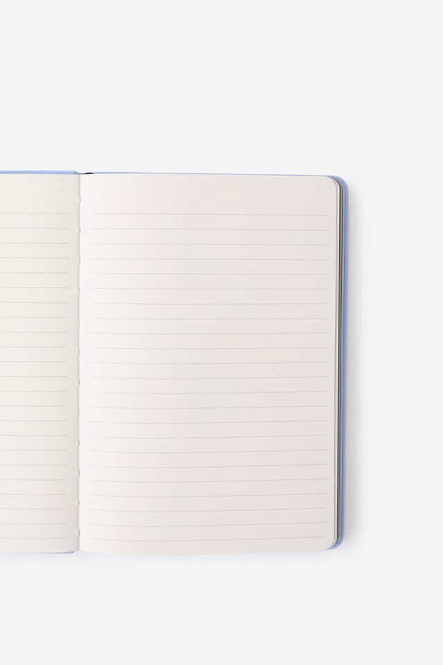 Personalised A5 Buffalo Journal, LIGHT CORNFLOWER