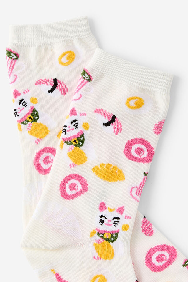 Socks, SUSHI AND MATCHA YDG