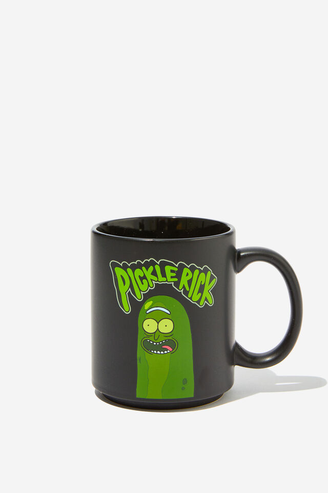 Daily Mug, LCN WB RM PICKLE RICK BLACK