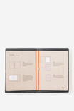 Personalised A5 Notebook Cover, CHROME - example image 4