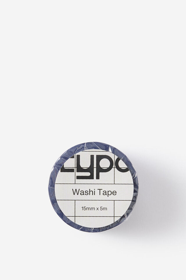 Washi Tape 15Mm, BERRY BLUE