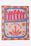 Patterned Throw, SARDINES - alternate image 3