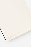 Metro B5 Hard Lined Notebook, Black - alternate image 4