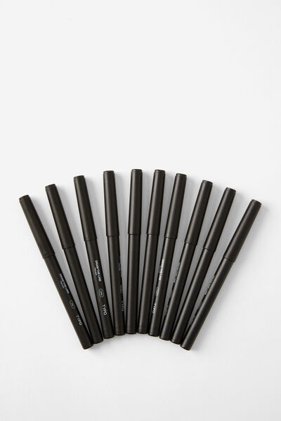 Draw The Line Fineliner 10Pk, MULTI