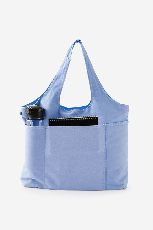 Personalised Loft Wellness Tote, BLUE SKIES