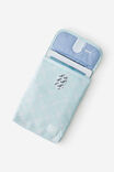 Personalised Mode 11 Inch Tablet Sleeve, MINTY GRID - example image 2