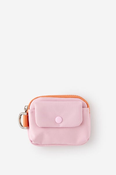 Mode Zip Wallet, STRAWBERRY MILK
