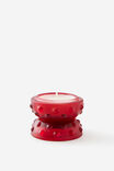 Mini Stackers Glass Tea Light Candle, PETAL DRIFT PLUM BUMPY - alternate image 2