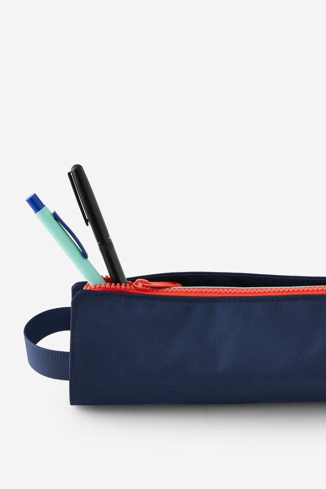 Barrel Wrap Pencil Case, DEEP SPACE COLOUR BLOCK
