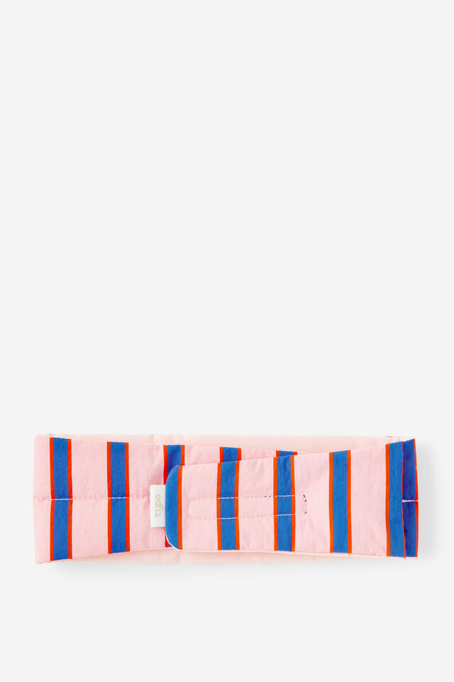 Lights Out Eye Mask, SUMMER STRIPE PINK