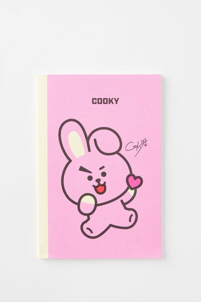 Lcn A5 Lined Notebook, LCN BT21 COOKY