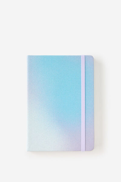 Metro B6 Hard Plain Notebook, DIFFUSION SILVER LILAC
