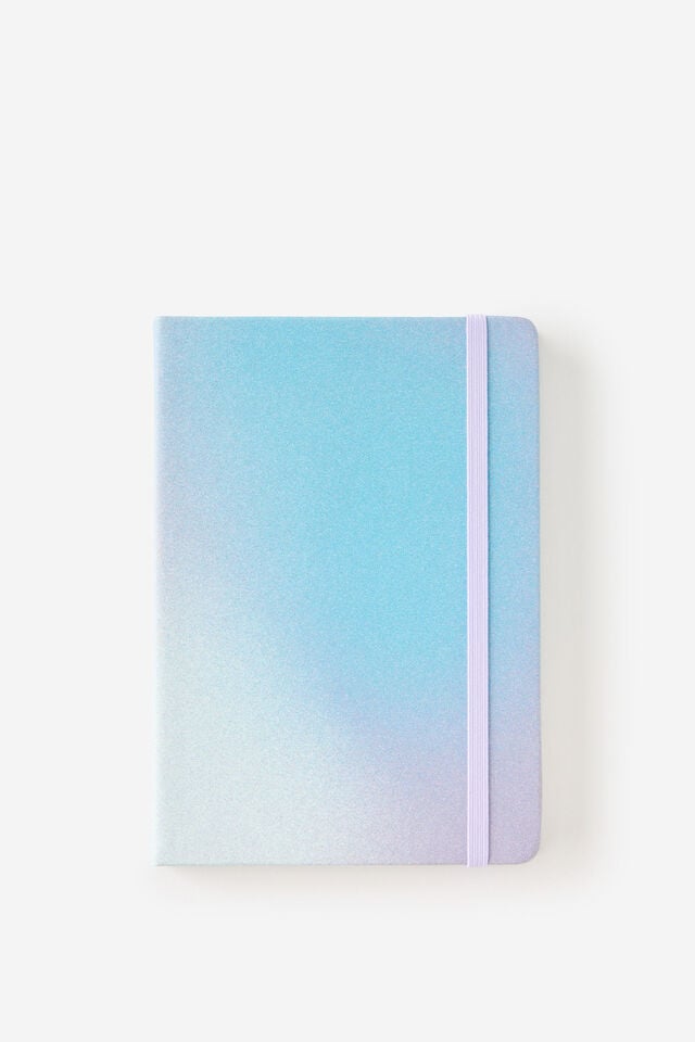 Metro B6 Hard Plain Notebook, DIFFUSION SILVER LILAC