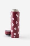 On The Move 500Ml Drink Bottle 2.0, PAINT DOT POLKA/CABERNET - alternate image 2