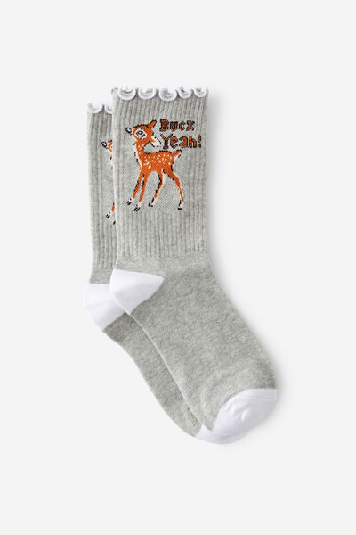 Socks, BUCK YEAH