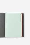 Personalised A5 Notebook Cover, ESPRESSO - example image 3