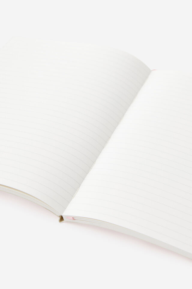 A5 Soft Cover Lined Notebook, STRAWBERRY MILK