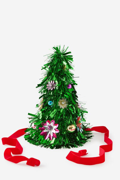 Christmas Novelty Head Piece, REFLECTIVE FLOWERS