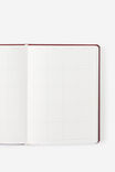 Personalisation 2026 B6 Daily Hard Metro Diary, Cabernet - alternate image 2