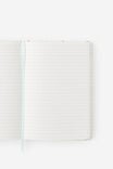A5 Hard Lined Notetaker Notebook, ECRU DITSY CELESTIAL - example image 2