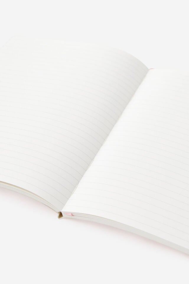 A5 Soft Cover Lined Notebook, STRAWBERRY MILK