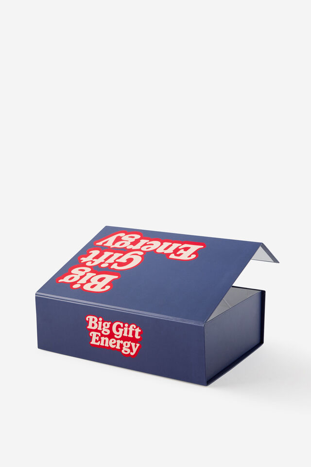 Medium Magnetic Flat Pack Box, BIG GIFT ENERGY