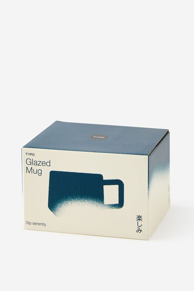 Glazed Ceramic Mug, NORTH SEA