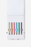 Mini Colouring Pad, COLOURED TRINKETS - example image 3