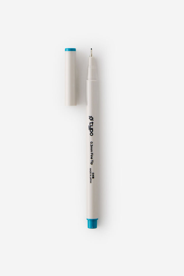 0.3Mm Fine Tip Pen, TEAL