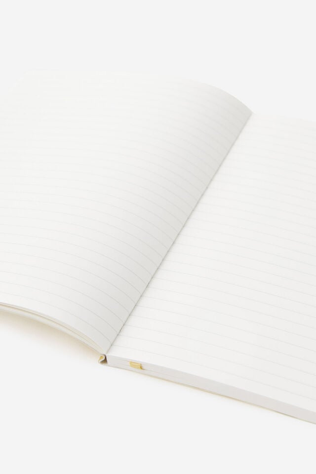 A5 Soft Cover Lined Notebook, LIMONCELLO