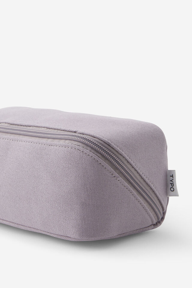 Felix Fold Out Pencil Case, SILVER LILAC
