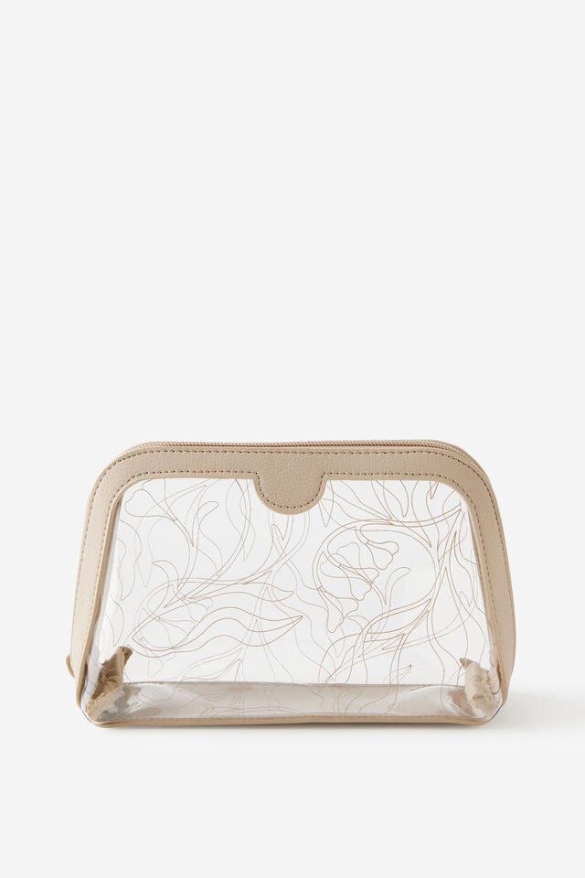 Makeup Case, MIRA FOLIAGE CHAI LATTE