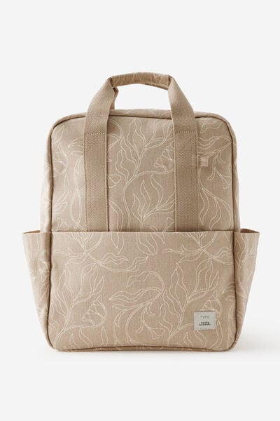 Campus Backpack, MIRA FOLIAGE CHAI LATTE