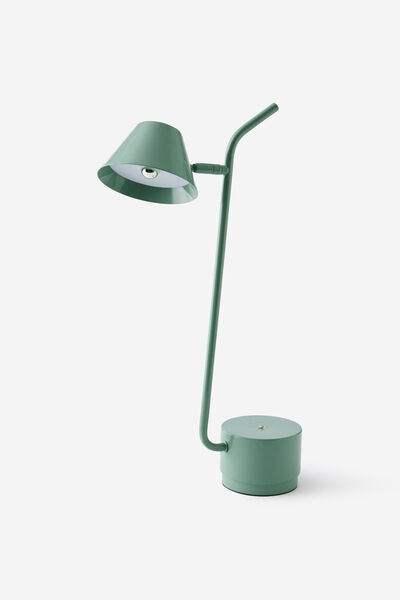 Rechargeable Desk Lamp, TYPO GREEN