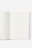 Personalised 2026 A5 Daily Hard Metro Diary, Little Treats Bay Leaf - alternate image 2