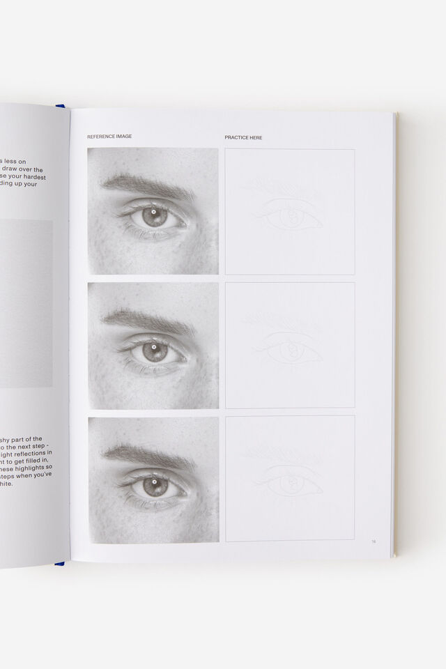 A4 Luxe Upskill Activity Journal, PORTRAIT ILLUSTRATION