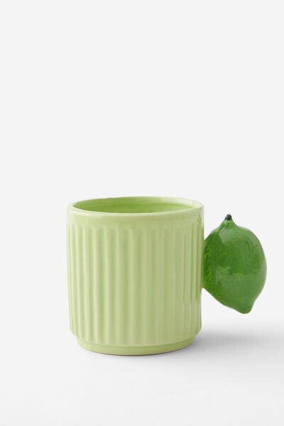 Squeeze It Fruit Mug, LIME