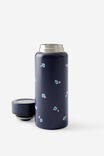 On The Move Drink Bottle 350ML 2.0, DITSY PANSY / MIDNIGHT - alternate image 2
