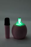 Party Karaoke Speaker With Light, PINK BLOSSOM - alternate image 2