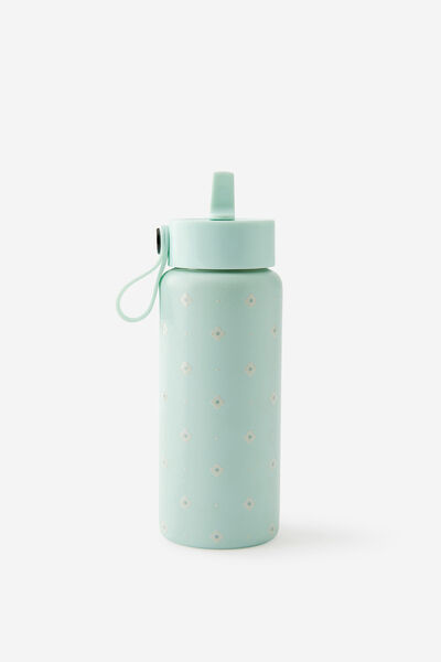 On The Move 350Ml Sipper Top, RETRO POLKA MINTY