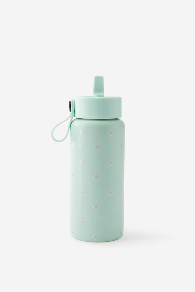 On The Move 350Ml Sipper Top, RETRO POLKA MINTY