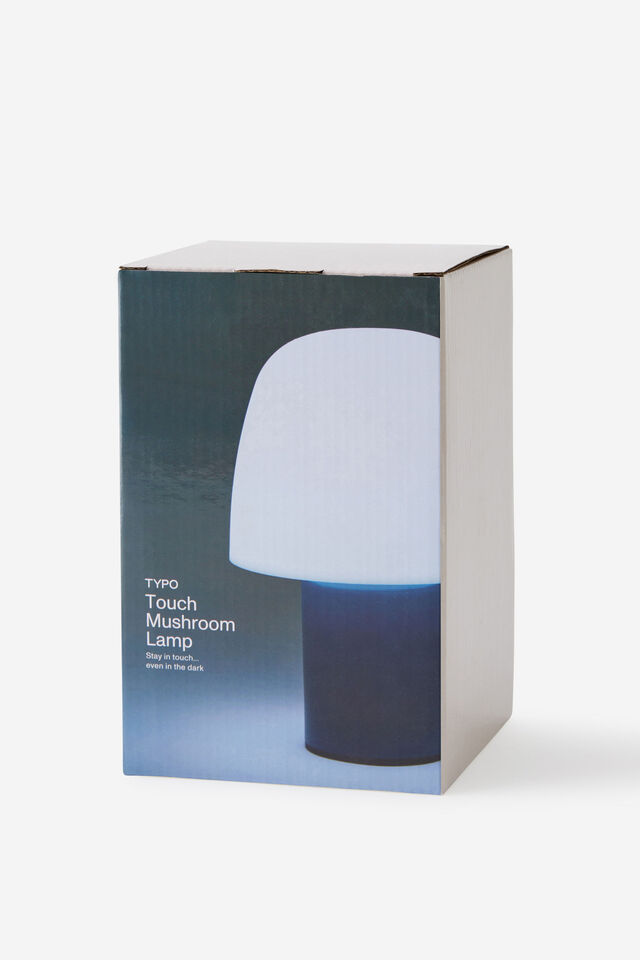 Touch Mushroom Desk Lamp, NORTH SEA BLUE