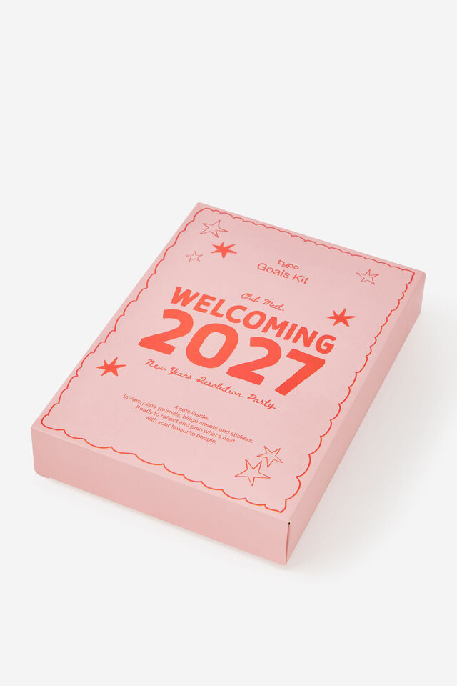 2027 Goal Setting Kit, STRAWBERRY MILK