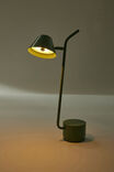 Rechargeable Desk Lamp, TYPO GREEN - alternate image 2