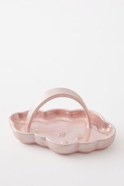 Premium Shaped Trinket Tray, CLOUD