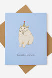 Select Colour: CAT WITH A PARTY HAT