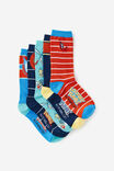 Collectors 5 Pack Socks, LCN WB LOONEY TUNES (M/L) - example image 1