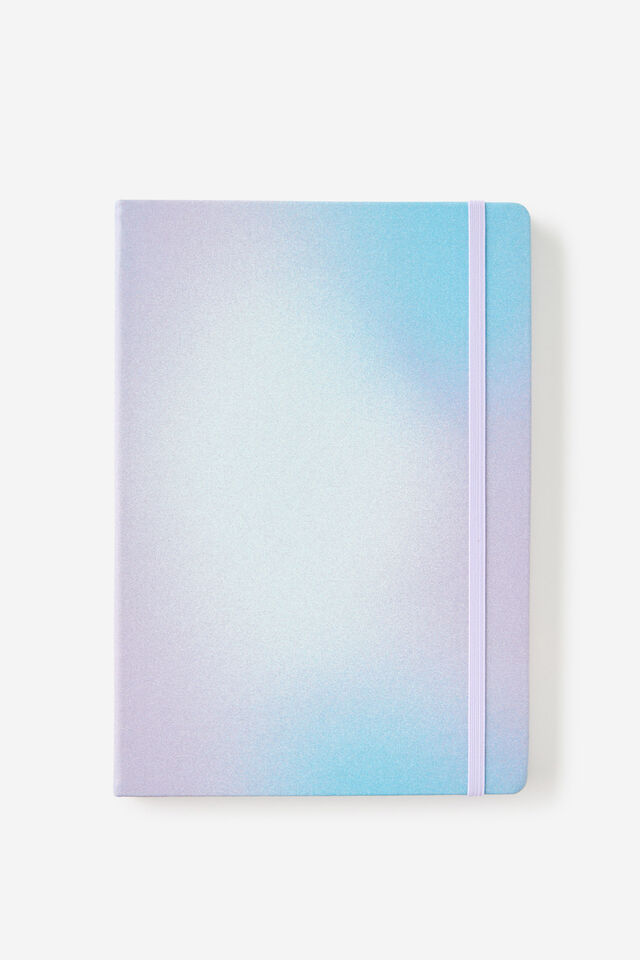 Metro B5 Hard Lined Notebook, DIFFUSION SILVER LILAC