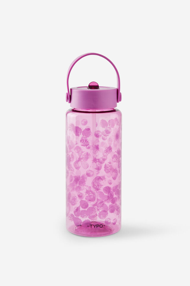 The Big Sipper Drink Bottle, DIGITAL ORCHID BERRY BLOSSOM
