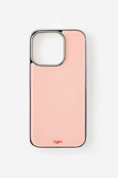 Bubble Phone Case Iphone 16 Pro, STRAWBERRY MILK CHROME